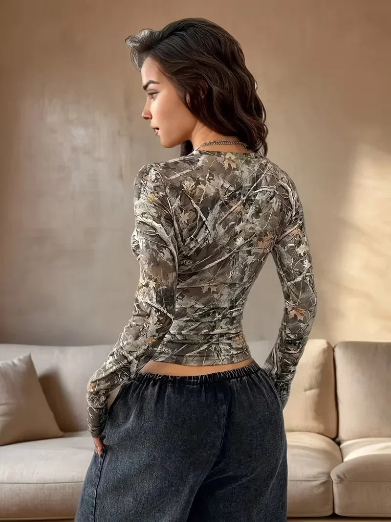 Camo Top