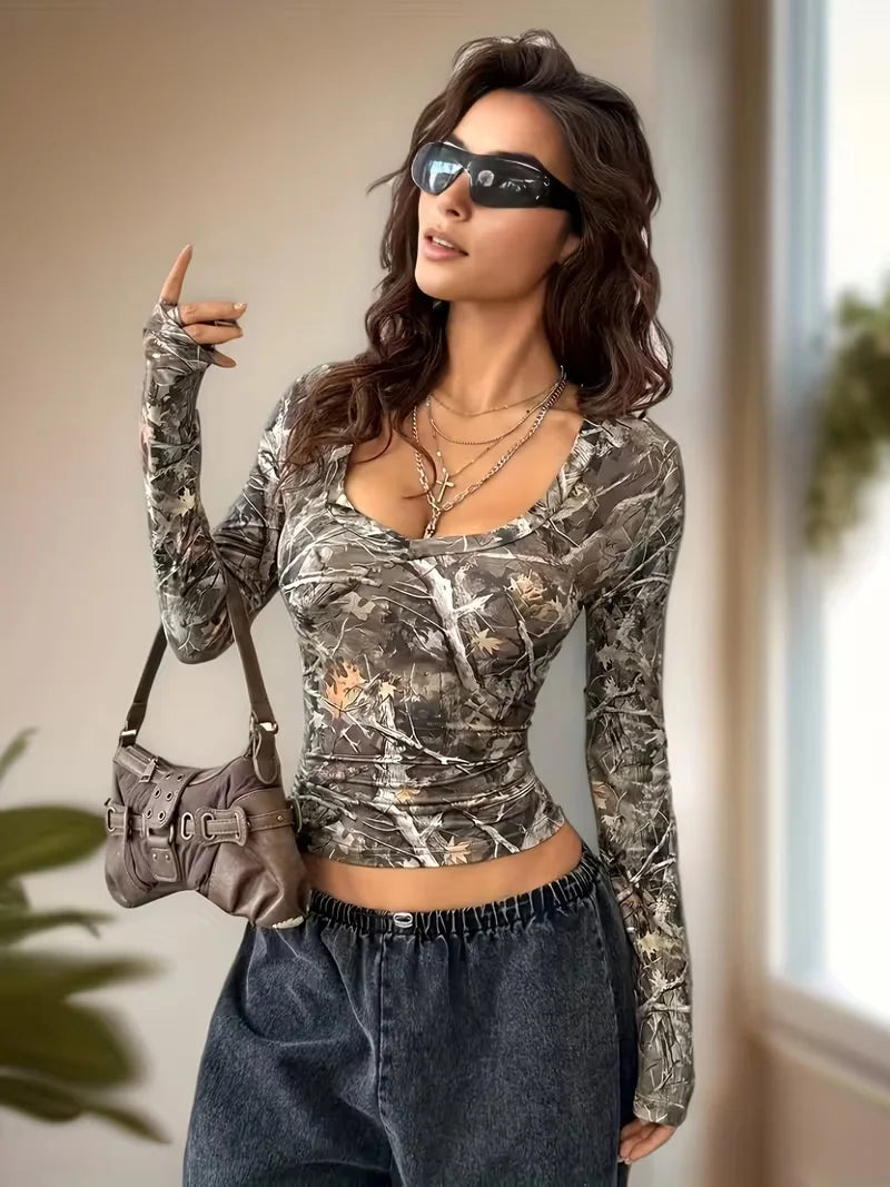 Camo Top