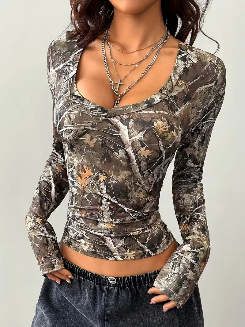 Camo Top
