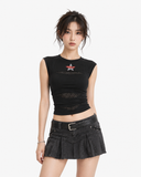 Star Print Tank Top