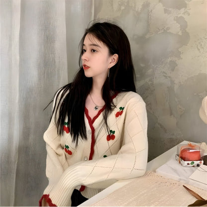 Cherry Cardigan