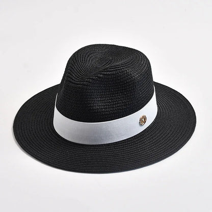 Contrast Band Fedora Hat