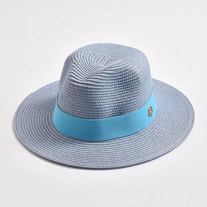Contrast Band Fedora Hat