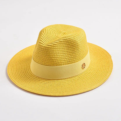 Contrast Band Fedora Hat