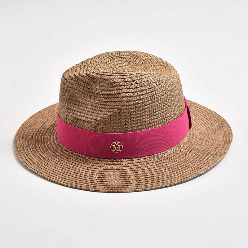 Contrast Band Fedora Hat