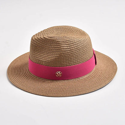Contrast Band Fedora Hat