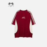 Contrast Color Speedway Sports T-shirt