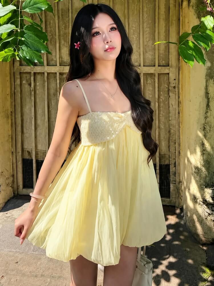Coquette Babydoll Cami Top