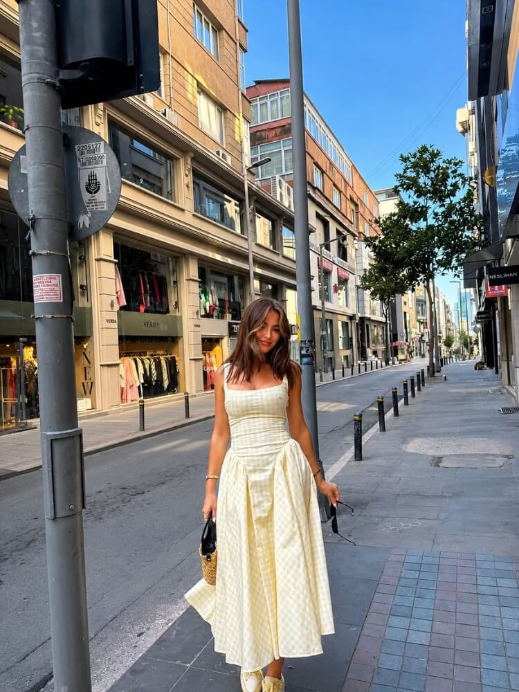 Coquette Cottage Midi Dress