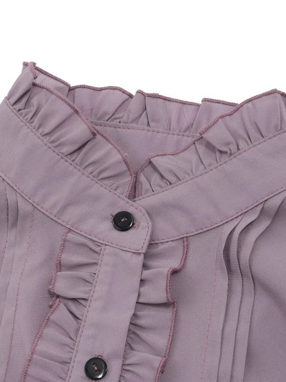Coquette Cropped Blouse