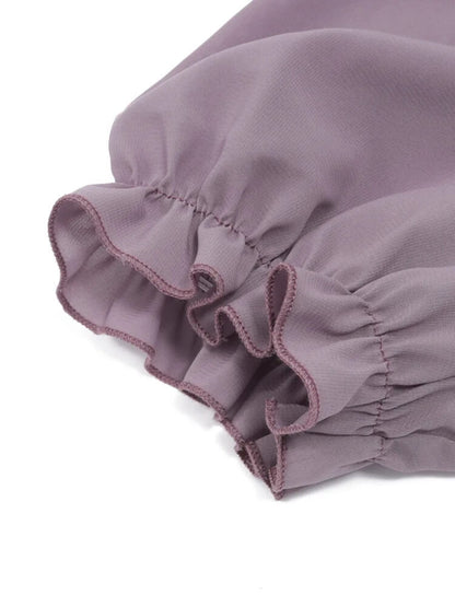 Coquette Cropped Blouse