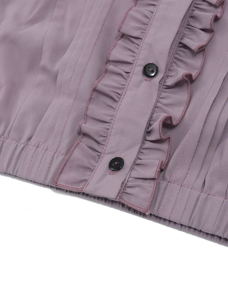 Coquette Cropped Blouse