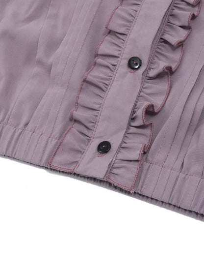 Coquette Cropped Blouse