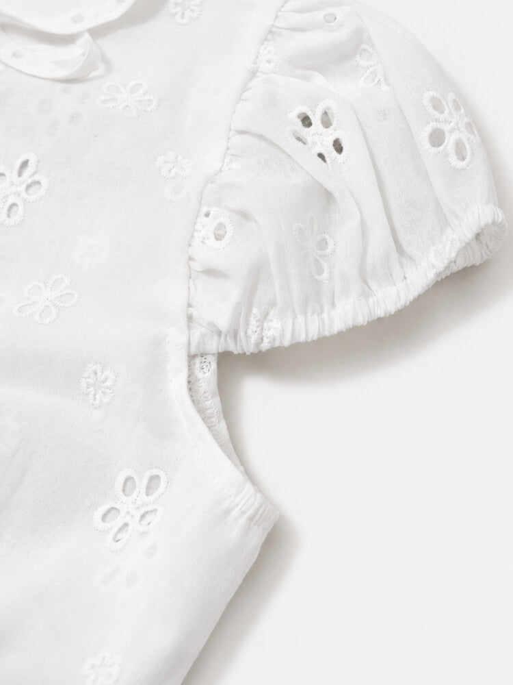Coquette Eyelet Blouse