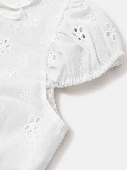 Coquette Eyelet Blouse