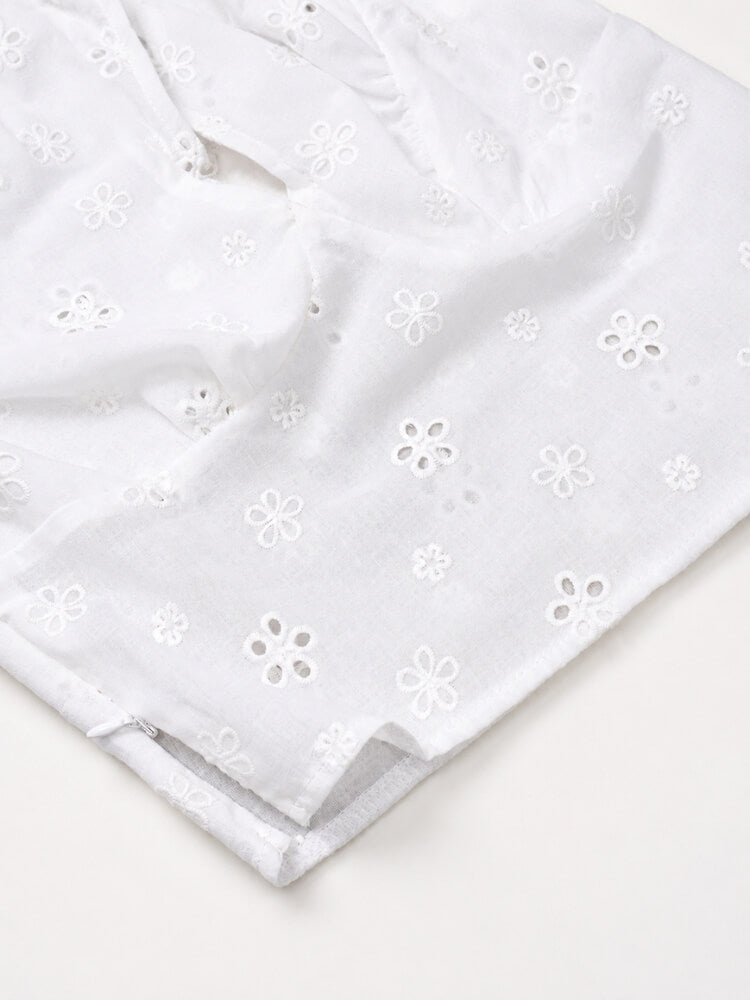 Coquette Eyelet Blouse