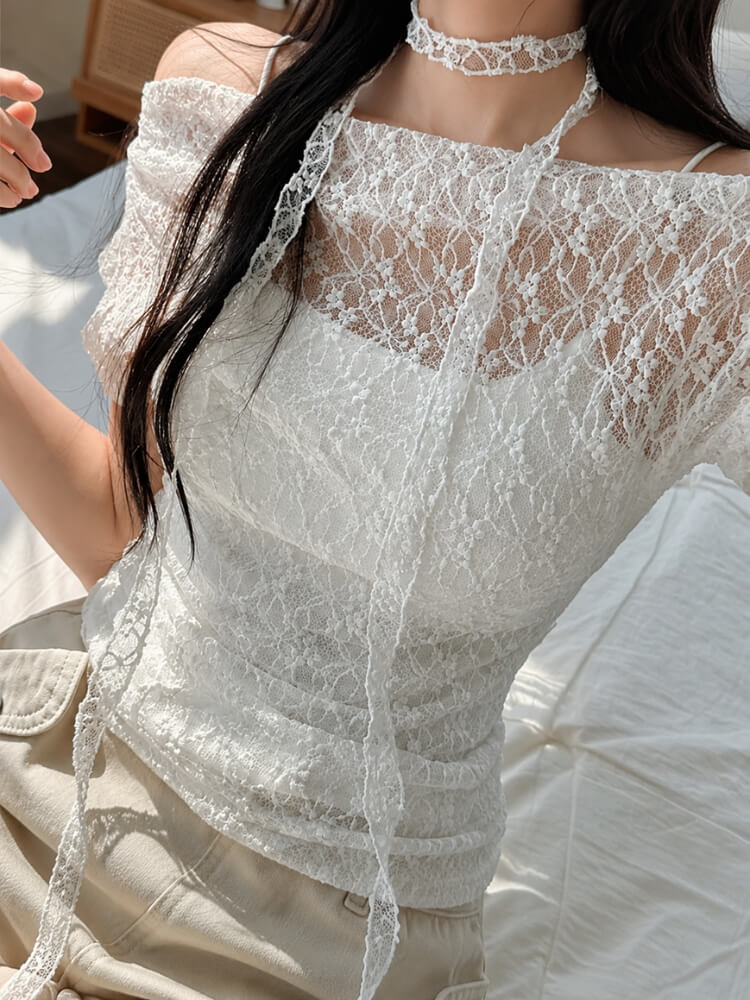 Coquette Lace Blouse