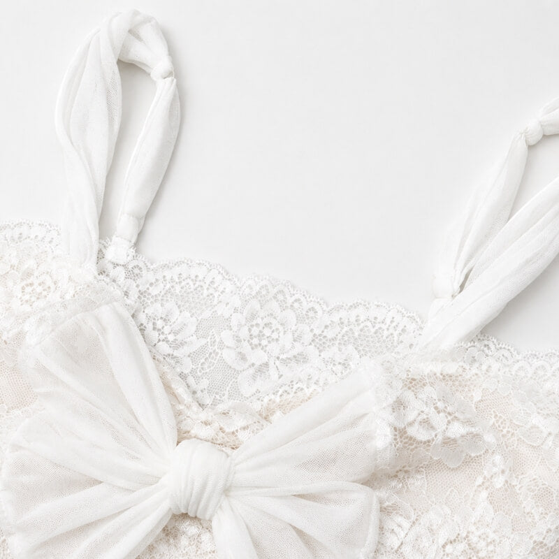 Coquette Lace Bow Top