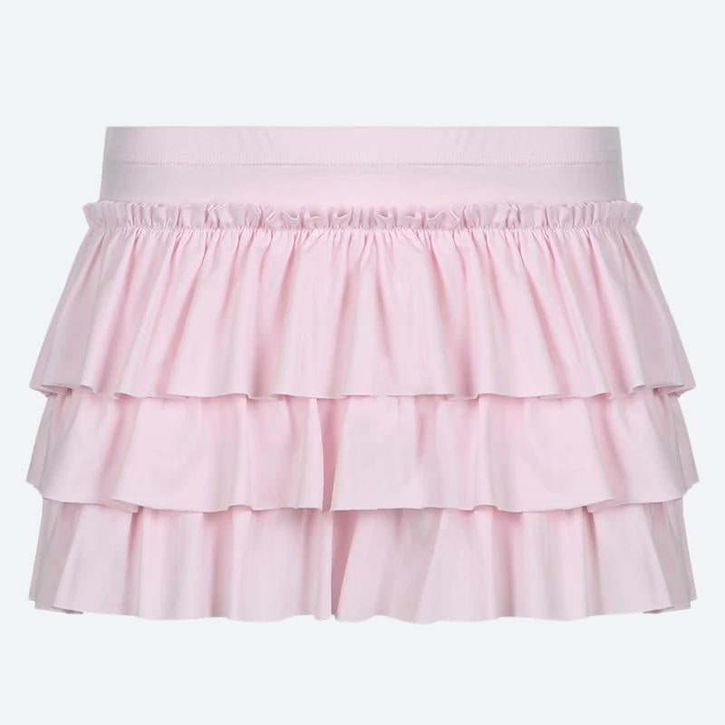 Layered Bow Mini Skort