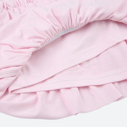 Layered Bow Mini Skort