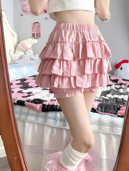 Ruffle Mini Skort