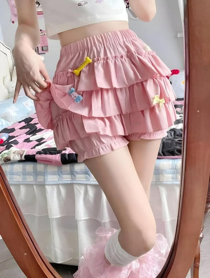 Ruffle Mini Skort