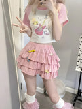 Ruffle Mini Skort
