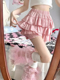 Ruffle Mini Skort