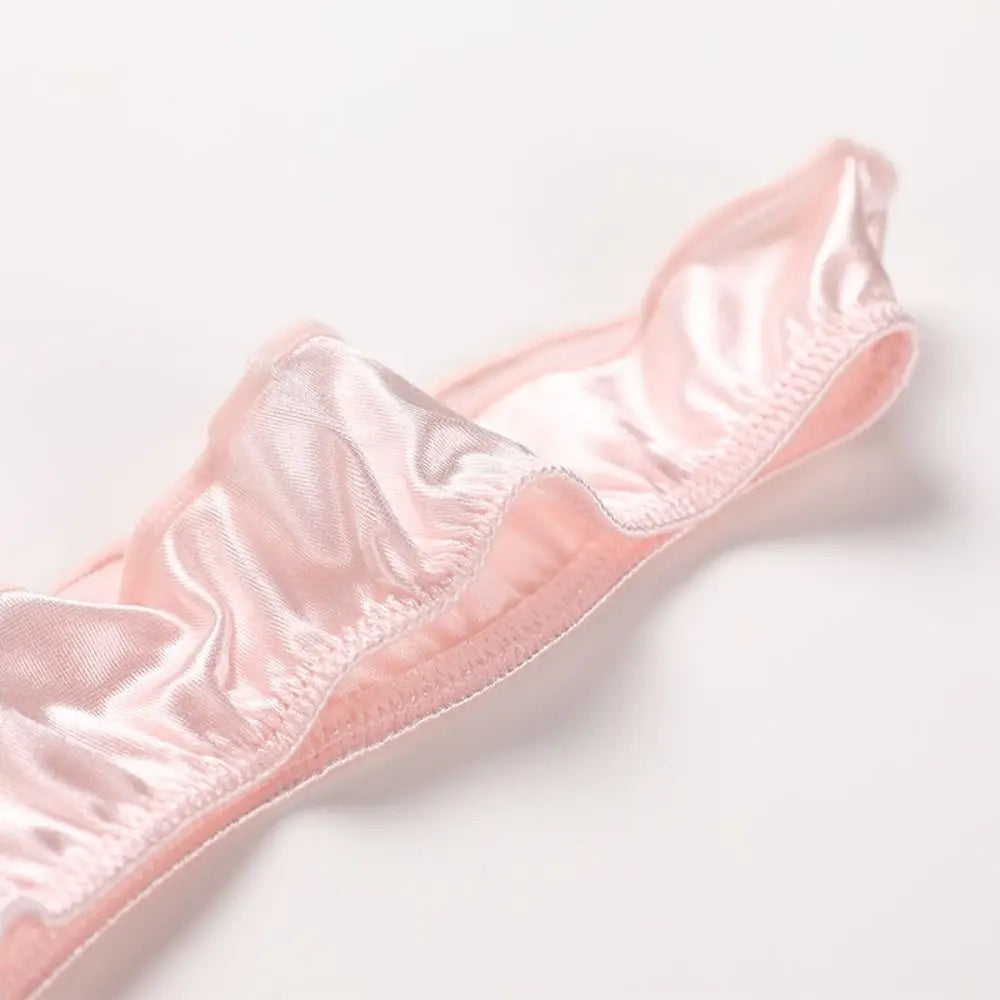Coquette Satin Thong