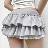 Chic Tiered Ruffle Mini Skirt for Effortless Style