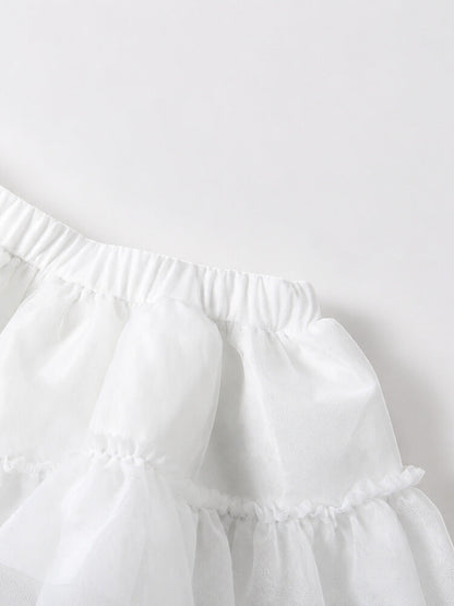 Coquette Tulle Skirt & Top Set