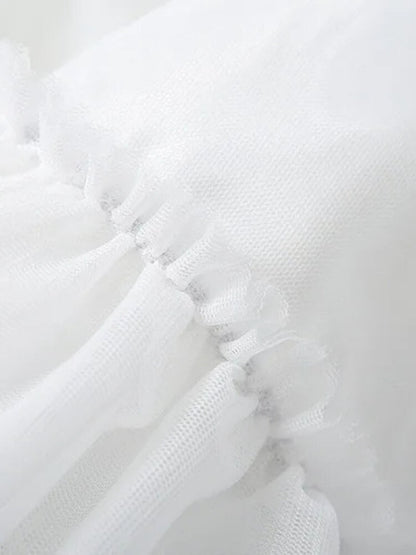 Coquette Tulle Skirt & Top Set