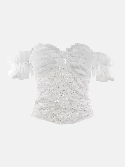 Coquette Tulle Skirt & Top Set