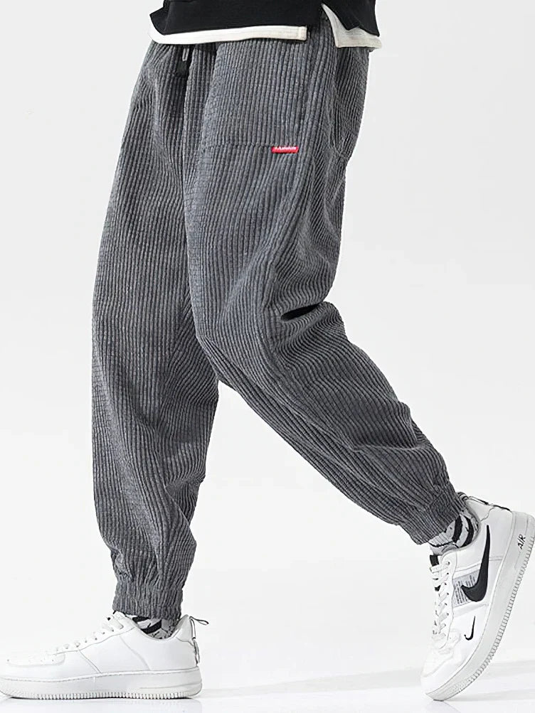 Corduroy Jogger Pants