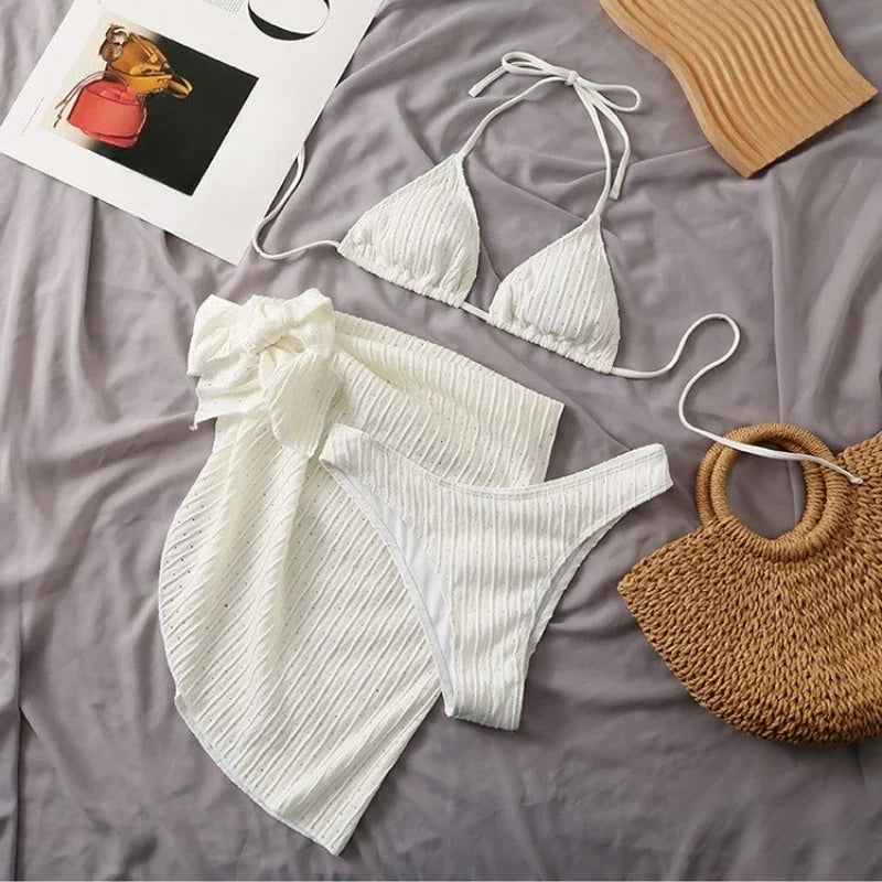 Crinkle Bikini Set