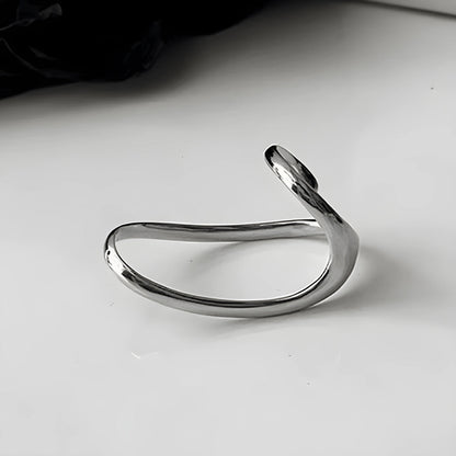 Cyberpunk Geometric Ring