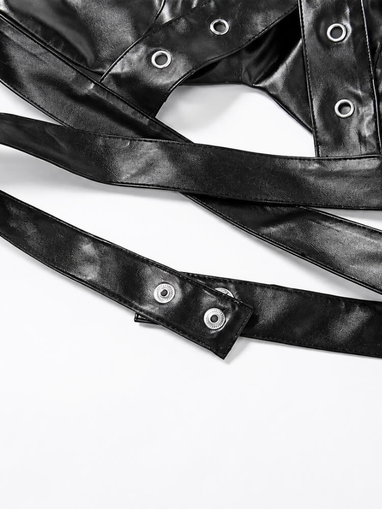 Cyberpunk Harness Crop Top