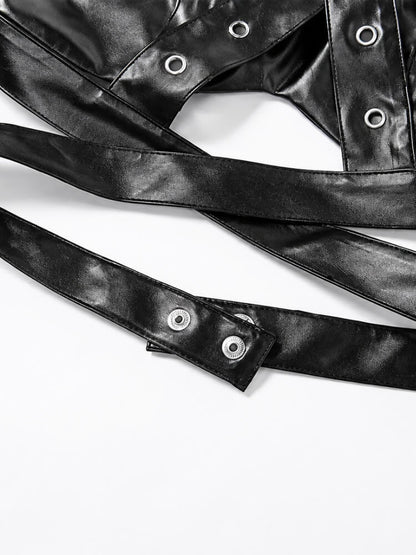 Cyberpunk Harness Crop Top