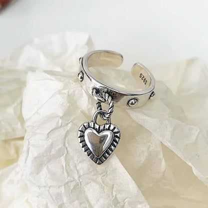 Dangling Heart Ring