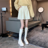 High Waist Corduroy Shorts