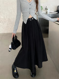 Elegant Dark Academia Midi Skirt for Stylish Outfits