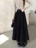Elegant Dark Academia Midi Skirt for Stylish Outfits
