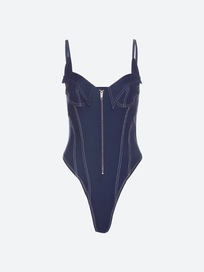 Denim Bodysuit