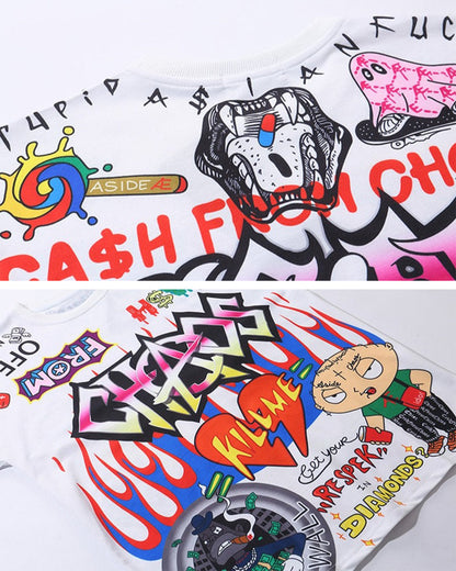 Chaos Cartoon T-shirt