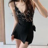 Double-Slit Mini Skort