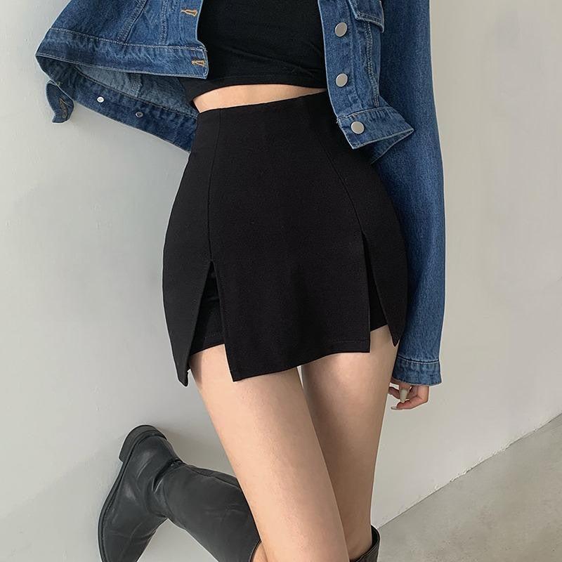 Double-Slit Mini Skort