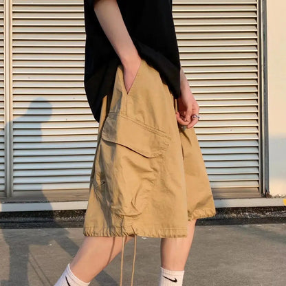 Drawstring Cargo Jorts