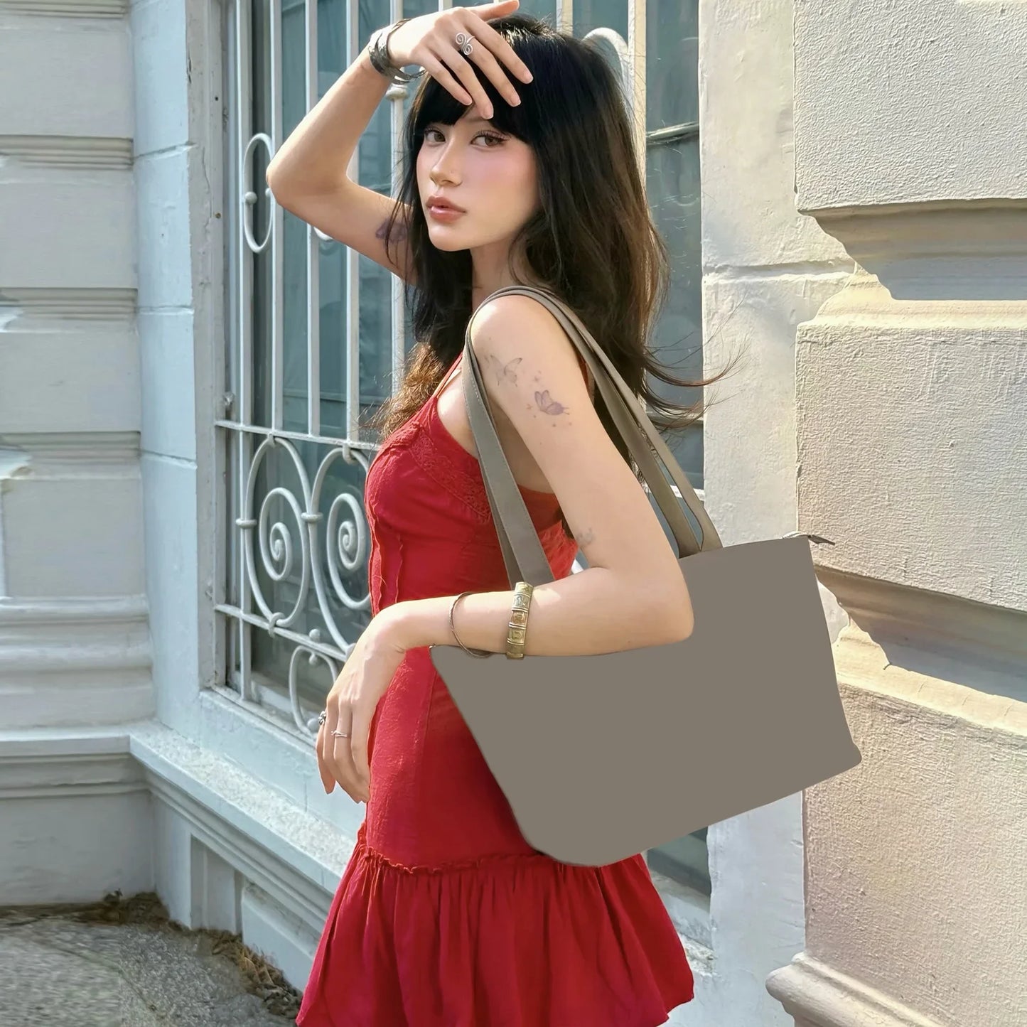 Drop Waist Mini Dress