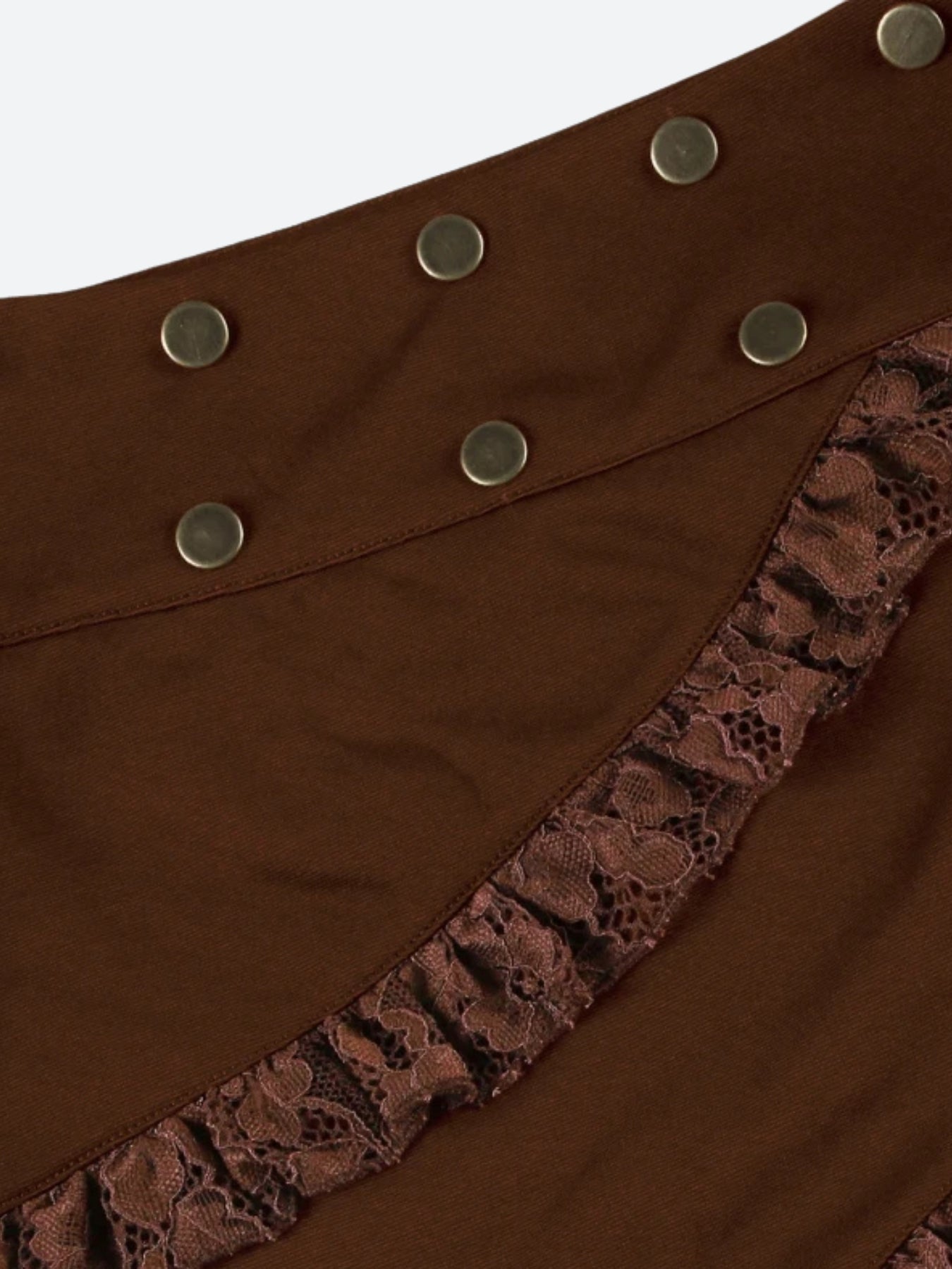 Fairy Grunge Asymmetrical Mini Skirt