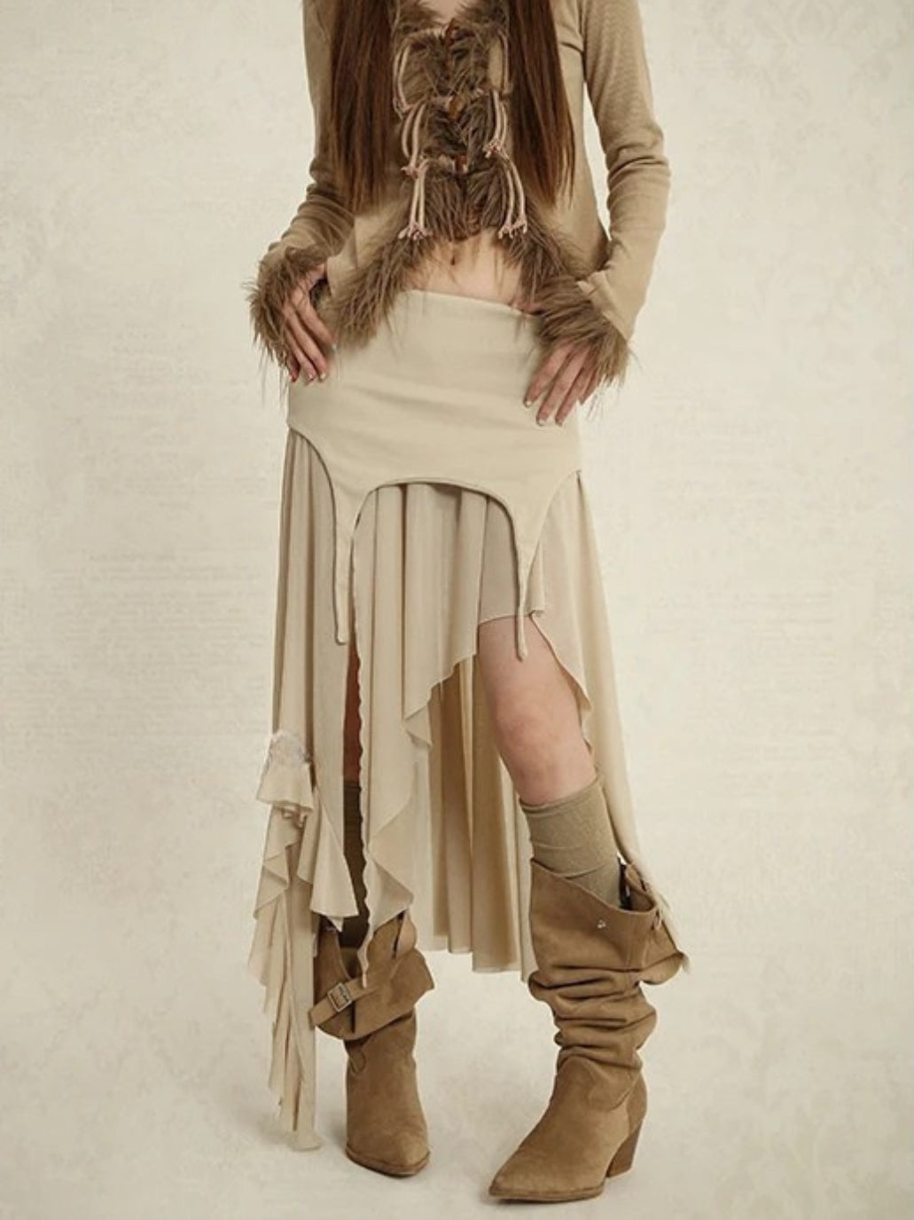 Fairy Grunge Layered Skirt